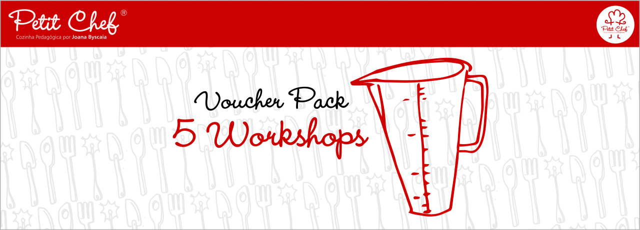 Pack de 5 Workshops Crianças